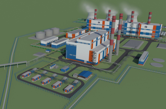 Хабаровская ТЭЦ-4 с внеплощадочной инфраструктурой, расположенная по адресу: Хабаровский край, г. Хабаровск, ул. Узловая, 15А